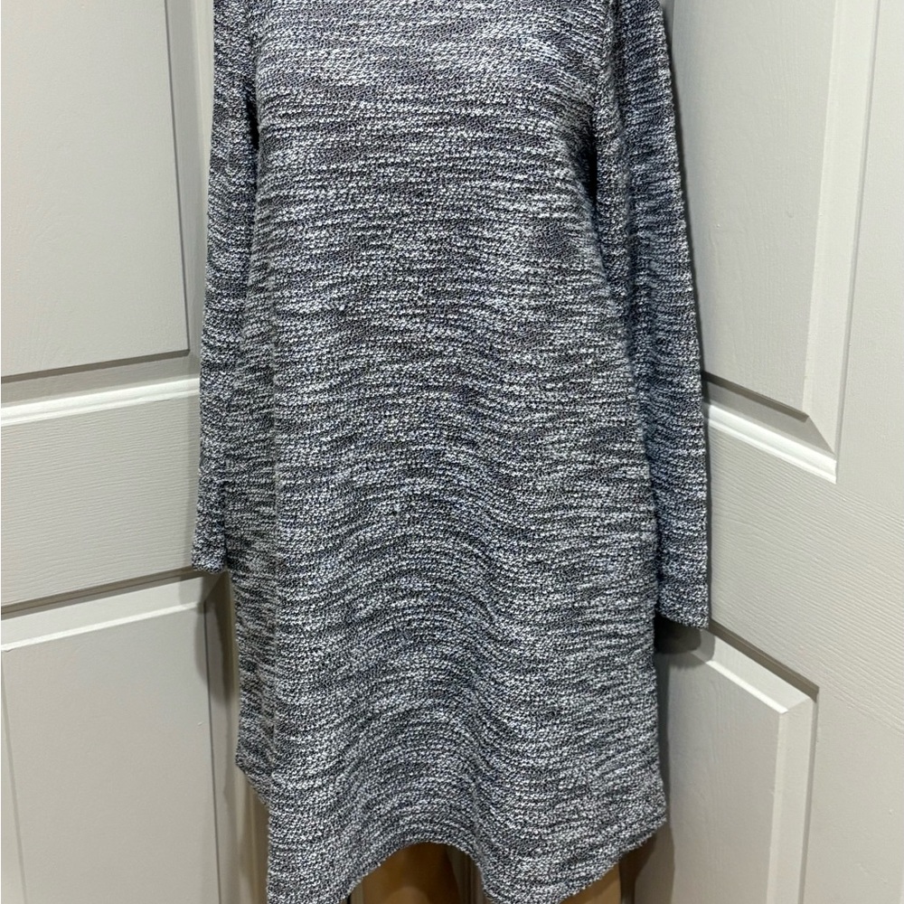 Loft Lounge Gray Knit Sweater Dress size Medium